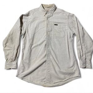 Woolrich Men's Cream Button Down Shirt